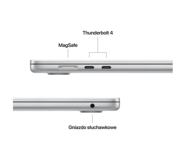 Apple MacBook Air M5/24GB/2TB/Mac OS Srebrny 10R GPU - 1506460 - zdjęcie 6
